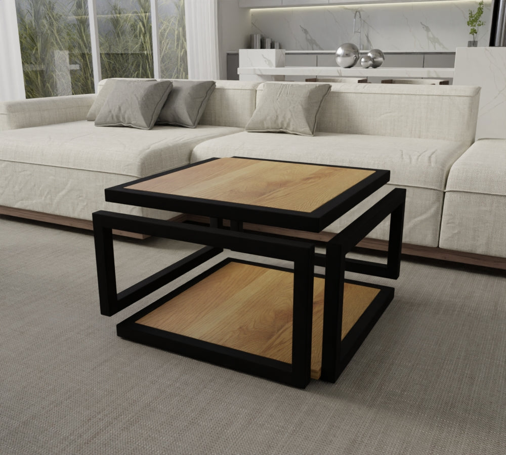 Coffee Table Infinity 75x75 Double