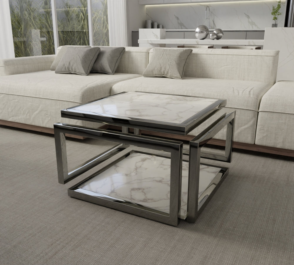 Coffee Table Infinity 75x75 Double