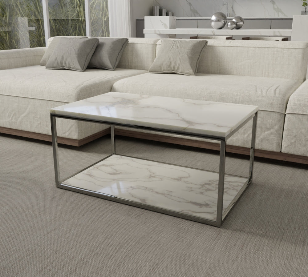 Coffee Table 90x55 Double Slim